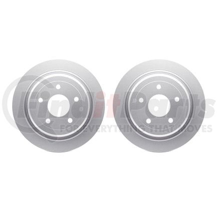 Dynamic Friction Company 4002-46000 Brake Rotors - GEOSPEC Coated