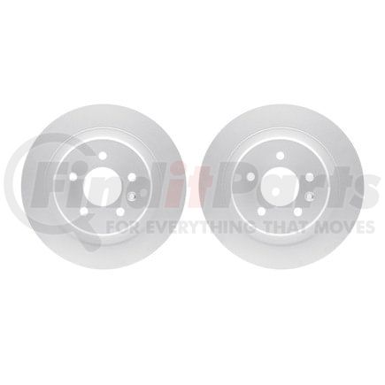 Dynamic Friction Company 4002-45015 Brake Rotors - GEOSPEC Coated