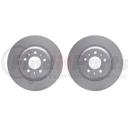 Dynamic Friction Company 4002-46006 Brake Rotors - GEOSPEC Coated