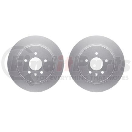 Dynamic Friction Company 4002-46009 Brake Rotors - GEOSPEC Coated