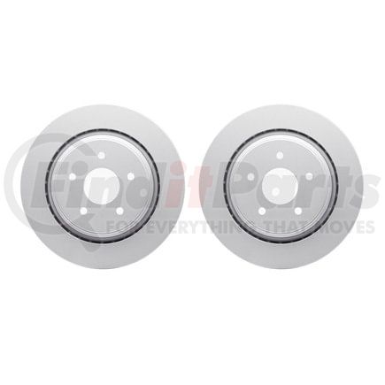 Dynamic Friction Company 4002-46010 Brake Rotors - GEOSPEC Coated