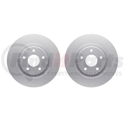 Dynamic Friction Company 4002-46007 Brake Rotors - GEOSPEC Coated