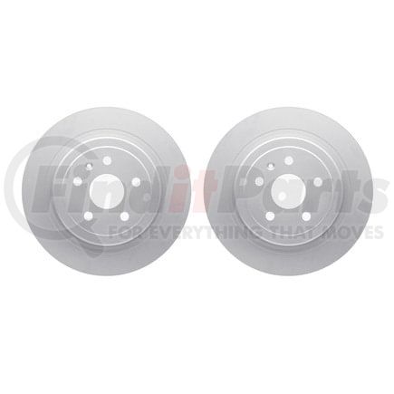 Dynamic Friction Company 4002-46015 Brake Rotors - GEOSPEC Coated