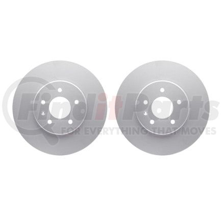 Dynamic Friction Company 4002-46017 Brake Rotors - GEOSPEC Coated