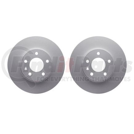 Dynamic Friction Company 4002-46020 Brake Rotors - GEOSPEC Coated
