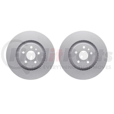 Dynamic Friction Company 4002-46018 Brake Rotors - GEOSPEC Coated