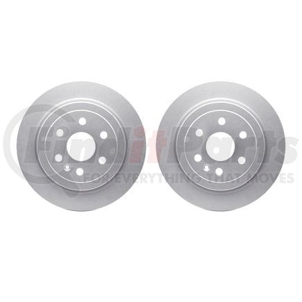 Dynamic Friction Company 4002-46030 Brake Rotors - GEOSPEC Coated