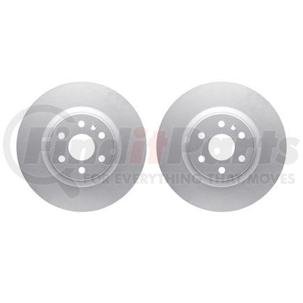 Dynamic Friction Company 4002-46031 Brake Rotors - GEOSPEC Coated