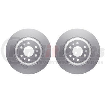 Dynamic Friction Company 4002-46028 Brake Rotors - GEOSPEC Coated