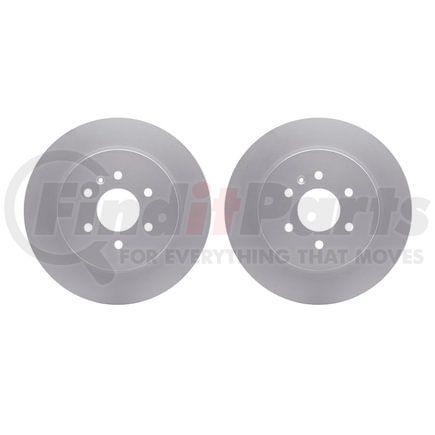 Dynamic Friction Company 4002-46029 Brake Rotors - GEOSPEC Coated