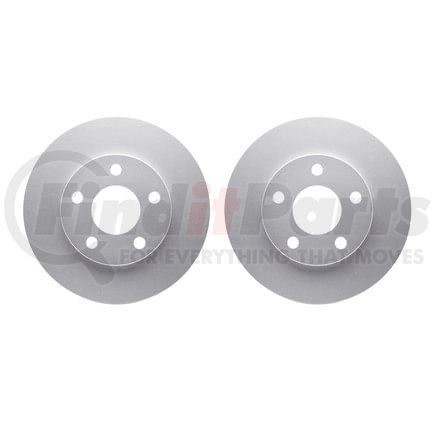 Dynamic Friction Company 4002-47008 Brake Rotors - GEOSPEC Coated
