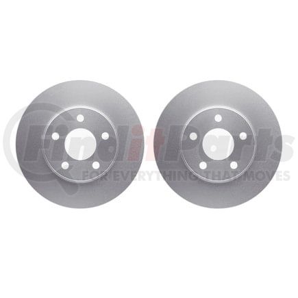 Dynamic Friction Company 4002-47011 Brake Rotors - GEOSPEC Coated
