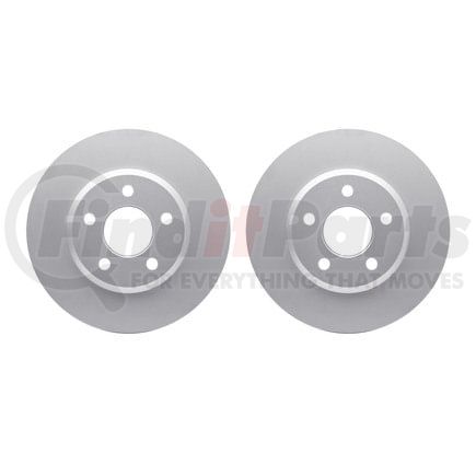 Dynamic Friction Company 4002-47012 Brake Rotors - GEOSPEC Coated