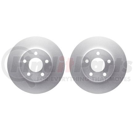 Dynamic Friction Company 4002-47016 Brake Rotors - GEOSPEC Coated