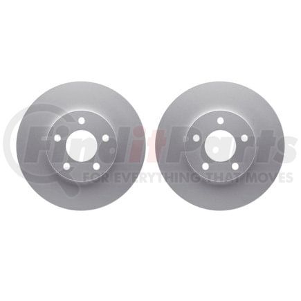 Dynamic Friction Company 4002-47033 Brake Rotors - GEOSPEC Coated