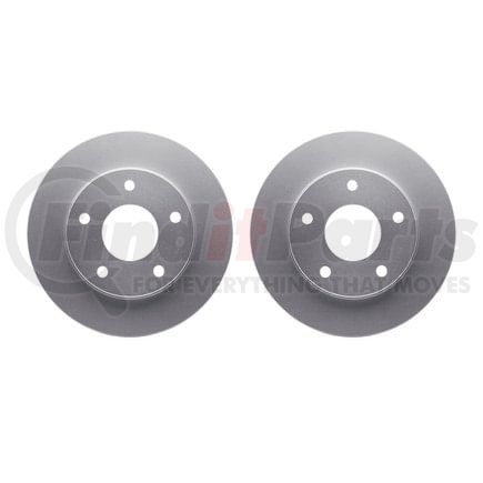 Dynamic Friction Company 4002-48003 Brake Rotors - GEOSPEC Coated