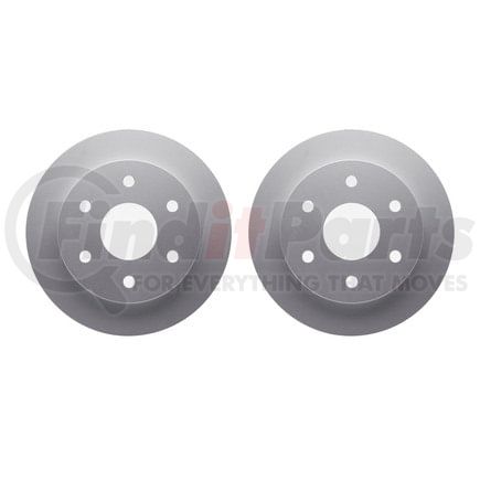 Dynamic Friction Company 4002-48004 Brake Rotors - GEOSPEC Coated