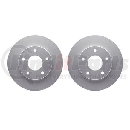 Dynamic Friction Company 4002-48016 Brake Rotors - GEOSPEC Coated