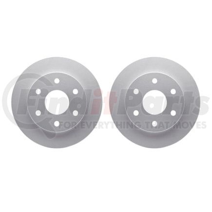 Dynamic Friction Company 4002-48017 Brake Rotors - GEOSPEC Coated