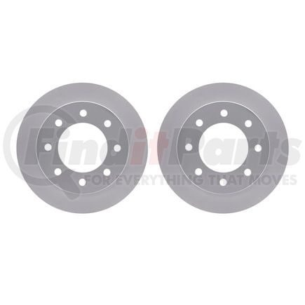 Dynamic Friction Company 4002-48020 Brake Rotors - GEOSPEC Coated