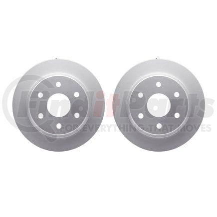 Dynamic Friction Company 4002-48022 Brake Rotors - GEOSPEC Coated