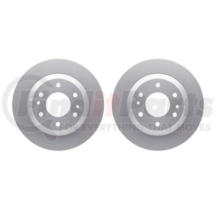 Dynamic Friction Company 4002-48024 Brake Rotors - GEOSPEC Coated