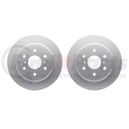 Dynamic Friction Company 4002-48031 Brake Rotors - GEOSPEC Coated