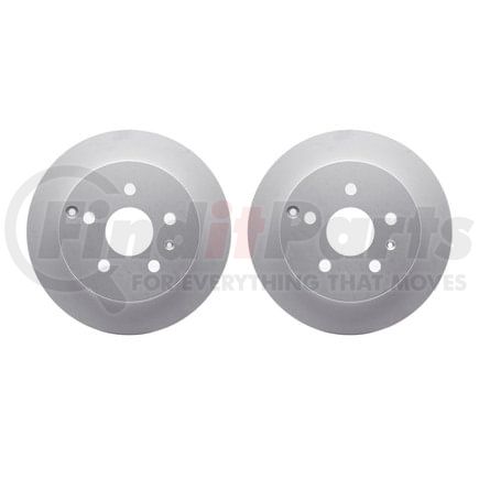 Dynamic Friction Company 4002-48036 Brake Rotors - GEOSPEC Coated