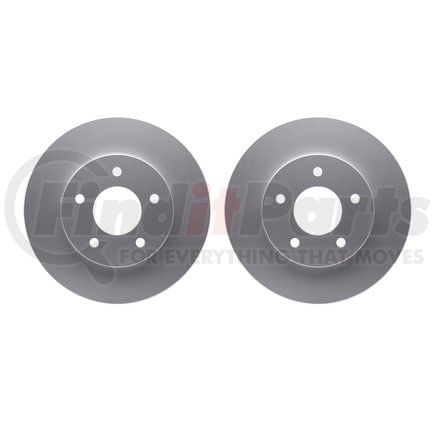 Dynamic Friction Company 4002-52001 Brake Rotors - GEOSPEC Coated