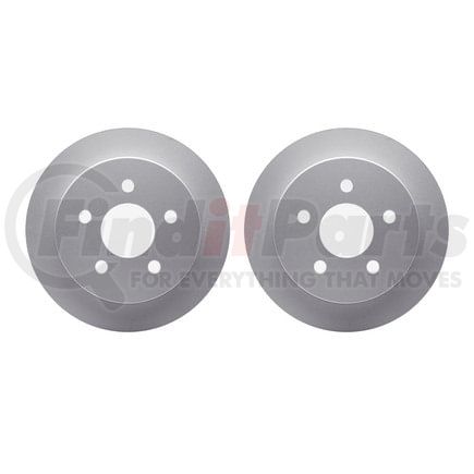 Dynamic Friction Company 4002-52003 Brake Rotors - GEOSPEC Coated