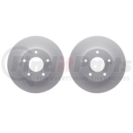 Dynamic Friction Company 4002-52006 Brake Rotors - GEOSPEC Coated