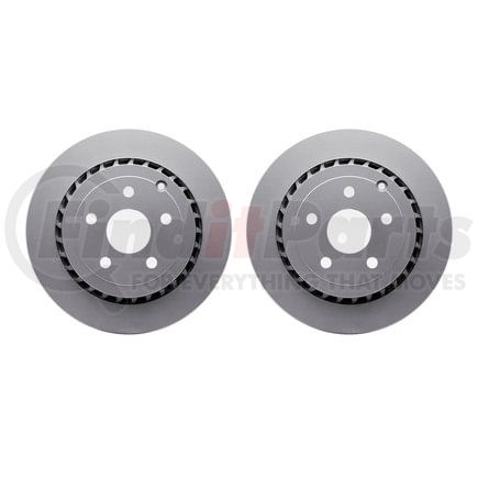 Dynamic Friction Company 4002-52011 Brake Rotors - GEOSPEC Coated
