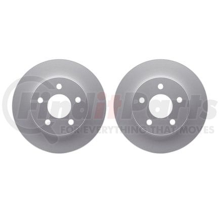 Dynamic Friction Company 4002-53003 Brake Rotors - GEOSPEC Coated