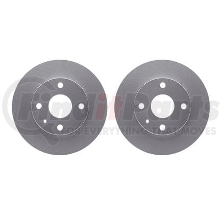 Dynamic Friction Company 4002-54000 Brake Rotors - GEOSPEC Coated