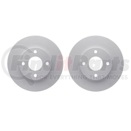 Dynamic Friction Company 4002-54016 Brake Rotors - GEOSPEC Coated