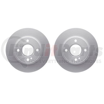 Dynamic Friction Company 4002-54031 Brake Rotors - GEOSPEC Coated