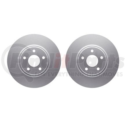 Dynamic Friction Company 4002-54037 Brake Rotors - GEOSPEC Coated