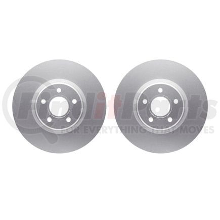 Dynamic Friction Company 4002-54038 Brake Rotors - GEOSPEC Coated