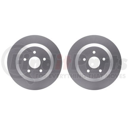 Dynamic Friction Company 4002-54051 Brake Rotors - GEOSPEC Coated