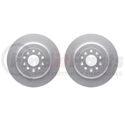 Dynamic Friction Company 4002-54052 Brake Rotors - GEOSPEC Coated