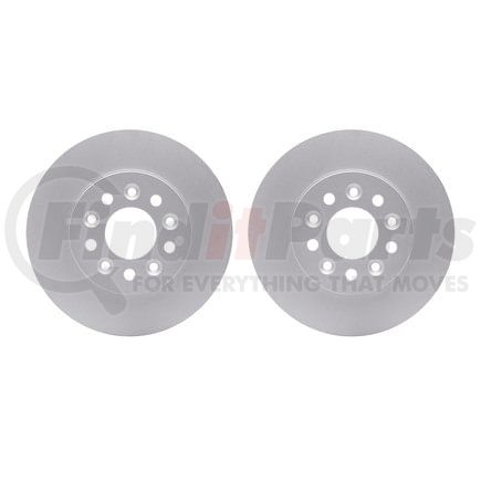 Dynamic Friction Company 4002-54050 Brake Rotors - GEOSPEC Coated