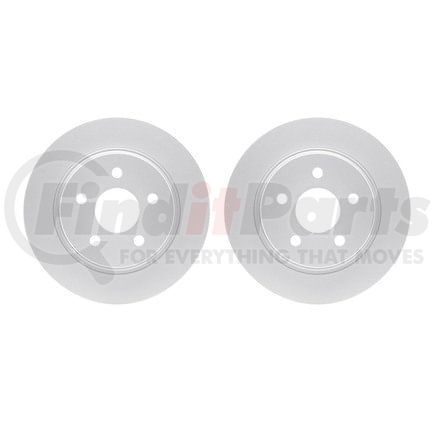 Dynamic Friction Company 4002-54057 Brake Rotors - GEOSPEC Coated