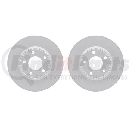 Dynamic Friction Company 4002-54055 Brake Rotors - GEOSPEC Coated