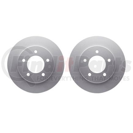 Dynamic Friction Company 4002-54098 Brake Rotors - GEOSPEC Coated