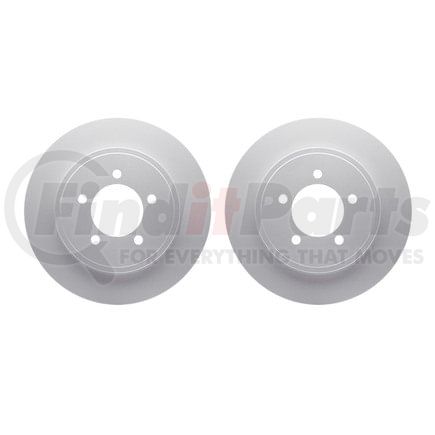 Dynamic Friction Company 4002-54099 Brake Rotors - GEOSPEC Coated