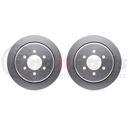 Dynamic Friction Company 4002-54102 Brake Rotors - GEOSPEC Coated