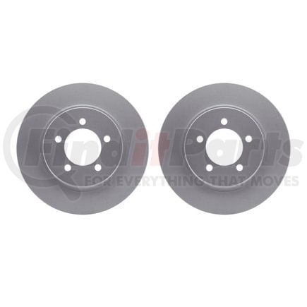 Dynamic Friction Company 4002-54100 Brake Rotors - GEOSPEC Coated