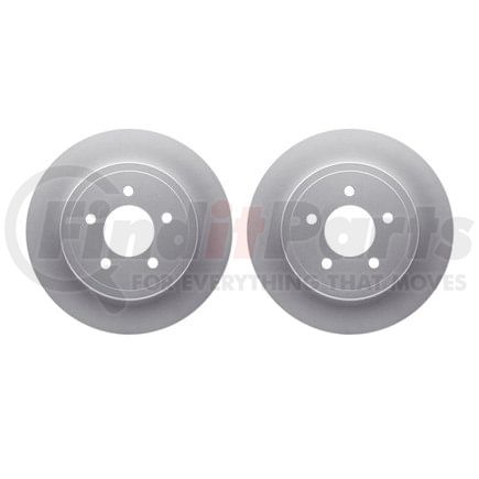 Dynamic Friction Company 4002-54114 Brake Rotors - GEOSPEC Coated