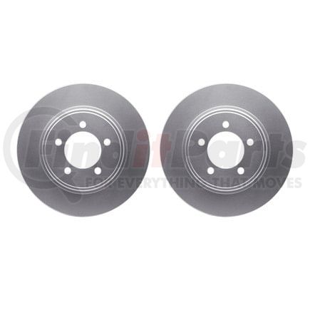 Dynamic Friction Company 4002-54122 Brake Rotors - GEOSPEC Coated