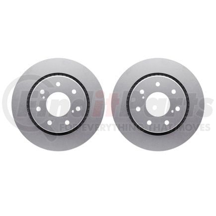 Dynamic Friction Company 4002-54136 Brake Rotors - GEOSPEC Coated